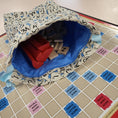 Load image into Gallery viewer, Scrabble storage bag.