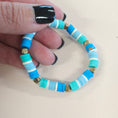 Load image into Gallery viewer, Calm breeze themed bracelet.