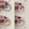 Load image into Gallery viewer, Faux pearl fashion stretch bracelets.