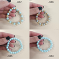 Load image into Gallery viewer, Faux pearl fashion bracelets in a variety of colors.