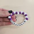 Load image into Gallery viewer, Speak now swiftie friendship bracelet.