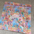 Load image into Gallery viewer, Colorful Disney-themed bag with cartoon characters on a gray surface