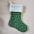 Load image into Gallery viewer, Quilted buddy the elf holiday stocking.