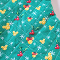 Load image into Gallery viewer, Close up view of Quilted disney holiday stockings.