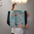Load image into Gallery viewer, Done is better than perfect cotton tote bag with top handle.
