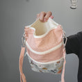 Load image into Gallery viewer, Floral llama convertible crossbody purse with zipper closures.