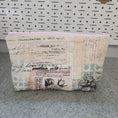 Load image into Gallery viewer, Lace quilted zipper pouch.