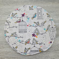 Load image into Gallery viewer, Birds of a feather microwaveable tortilla warmer.