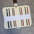 Load image into Gallery viewer, Crochet hook organizer.