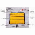 Load image into Gallery viewer, Deluxe stitch marker organizer diagram.