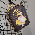 Load image into Gallery viewer, Honey bee gnome sling bag.