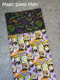 Load image into Gallery viewer, Magic spells main halloween pillowcase.