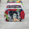 Load image into Gallery viewer, Mini zipper pouches with different designs.