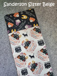 Load image into Gallery viewer, Sanderson sister beige halloween pillowcase.