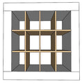 Load image into Gallery viewer, 12 Cubby Cube Insert for Cube Storage Shelves-fun stuff-The Steady Hand