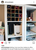 Load image into Gallery viewer, 16 Cubby Cube Insert for Cube Storage Shelves storing leather and vinyl fabric rolls-The Steady Hand