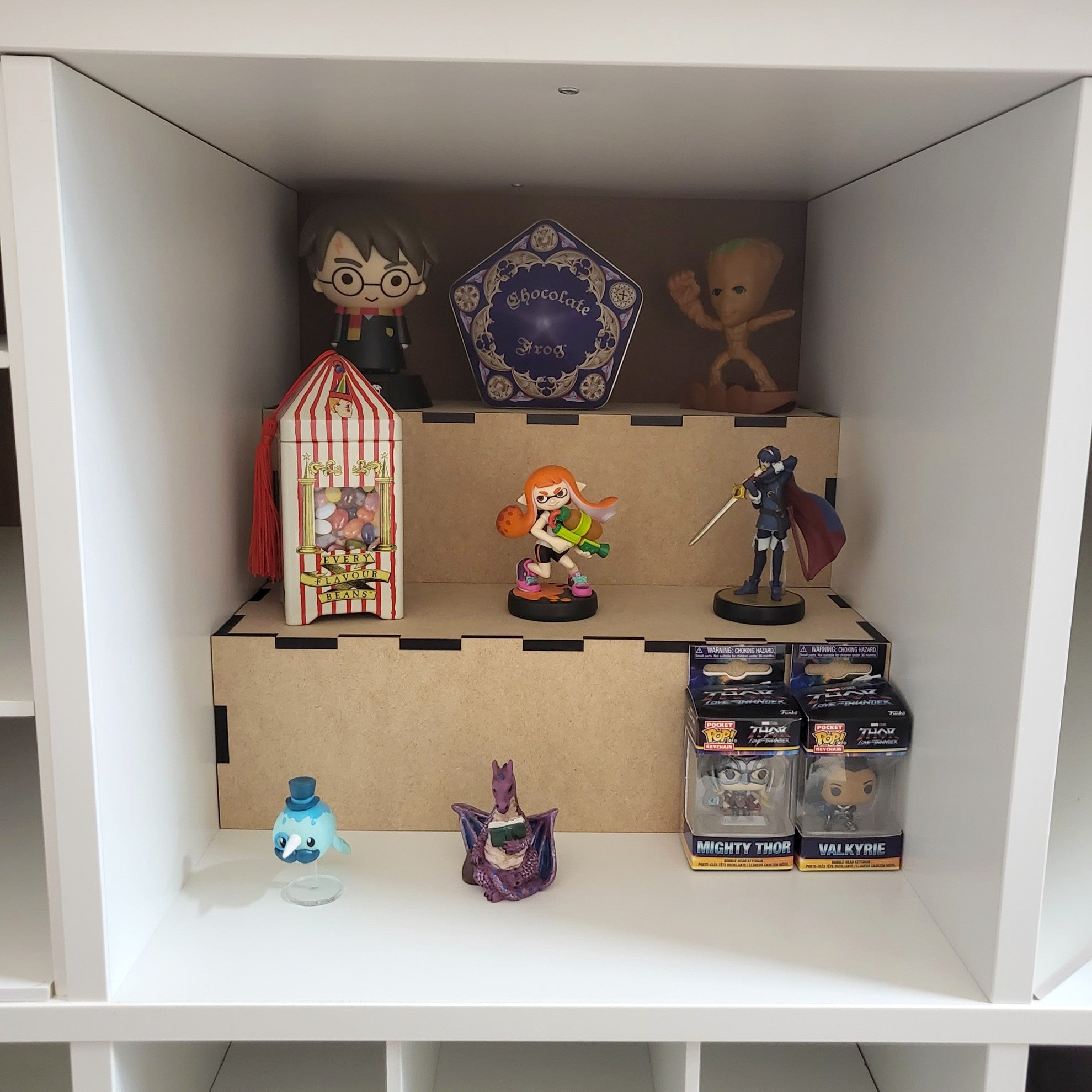 2 tier display unit for kallax insert.