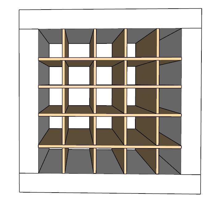 25 Cubby Cube Insert for Cube Storage Shelves-fun stuff-The Steady Hand