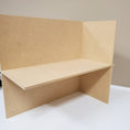 Load image into Gallery viewer, Side view of 4 Cubby Cube Insert for Cube Storage Shelves-The Steady Hand