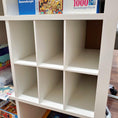 Load image into Gallery viewer, 6 Cubby Cube Insert for Cube Storage Shelves, White-The Steady Hand