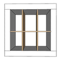 Load image into Gallery viewer, 6 Cubby Cube Insert for Cube Storage Shelves-fun stuff-The Steady Hand