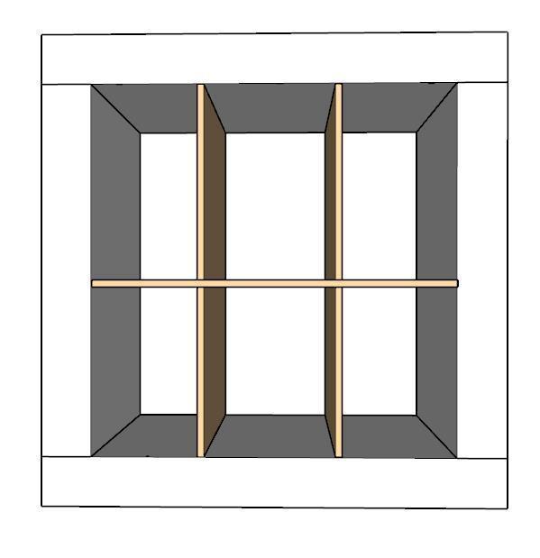 6 Cubby Cube Insert for Cube Storage Shelves-fun stuff-The Steady Hand