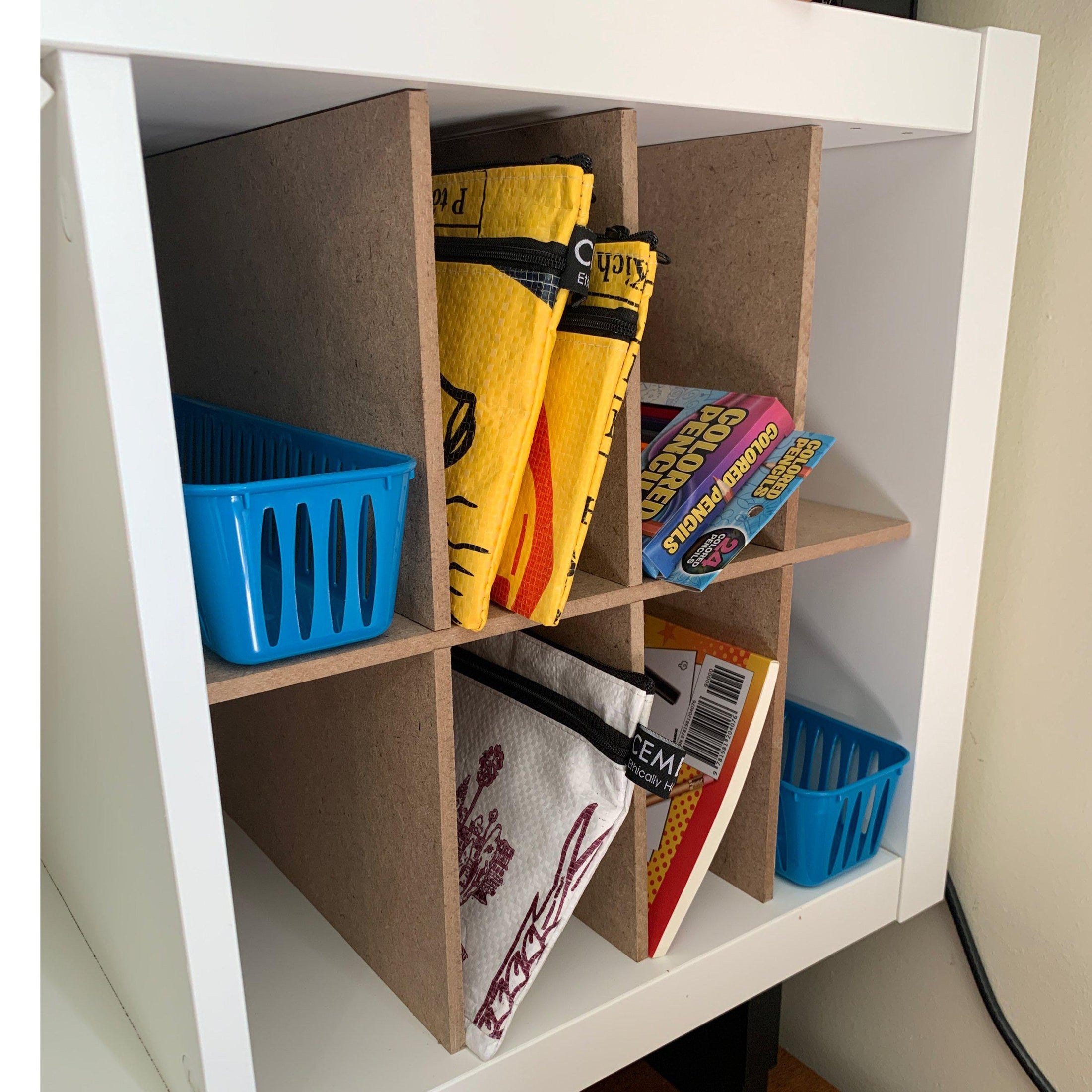8 Cubby Cube Insert for Cube Storage Shelves-The Steady Hand