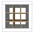 Load image into Gallery viewer, 9 Cubby Cube Insert for Cube Storage Shelves-fun stuff-The Steady Hand