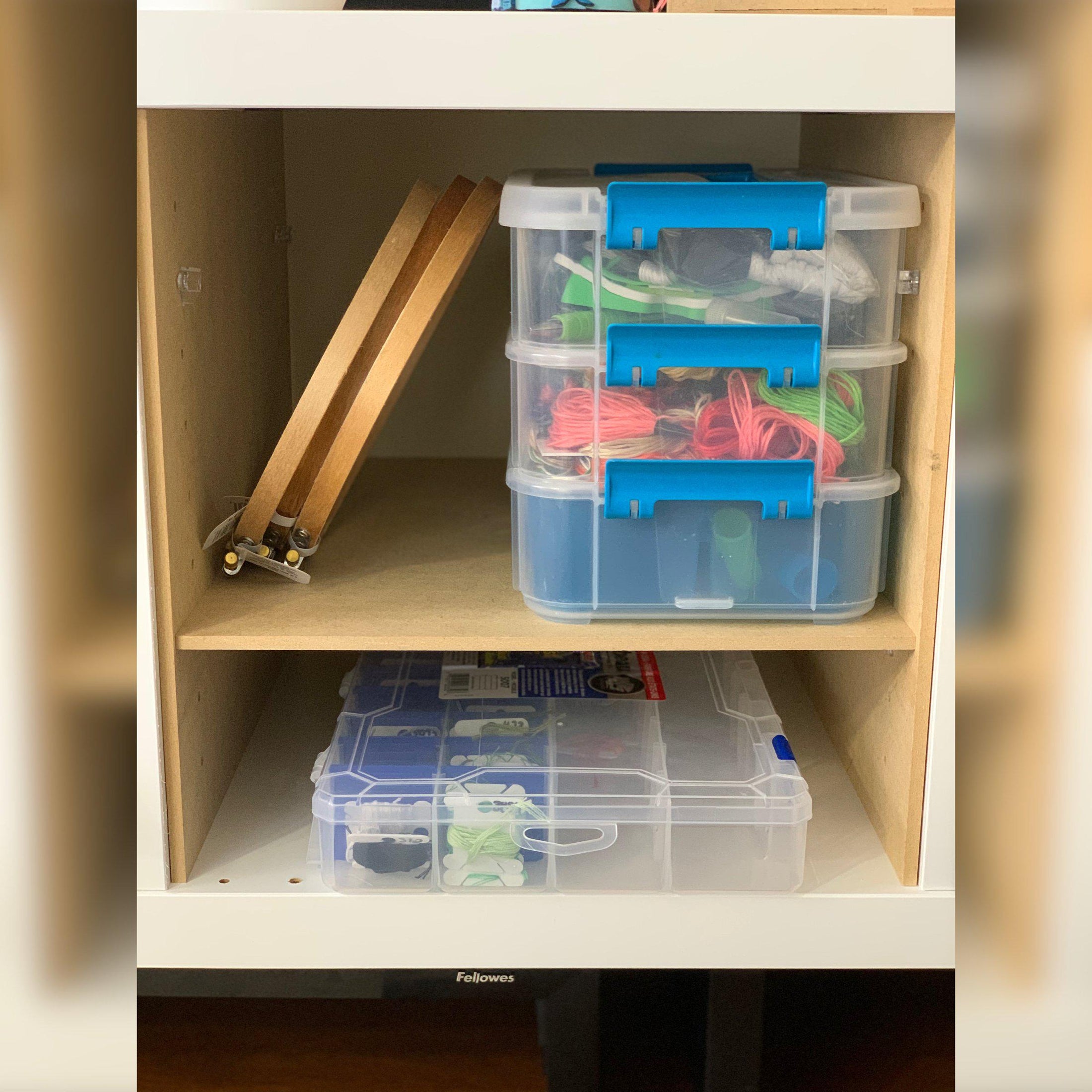 Adjustable Shelf Organizer Cube Insert for Cube Storage Shelves-The Steady Hand