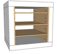 Load image into Gallery viewer, Adjustable Cubby Organizer Cube Insert for Cube Storage Shelves The Steady Hand