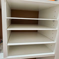 Load image into Gallery viewer, Adjustable Shelf Organizer Cube Insert for Cube Storage Shelves, Unfinished & White-The Steady Hand