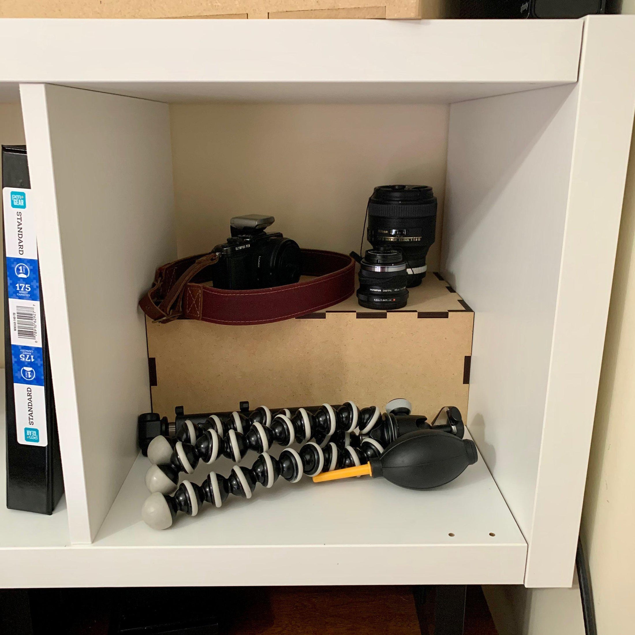 DVD Display Shelf Insert for IKEA Kallax-The Steady Hand