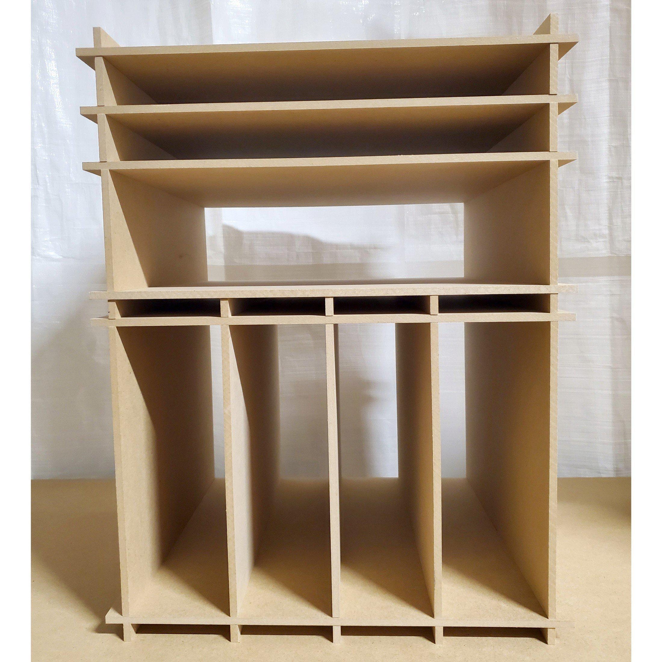 Kitchen Cabinet Baking Pan Storage Organizer-The Steady Hand