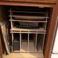 Load image into Gallery viewer, Kitchen Cabinet Baking Pan Storage Organizer-The Steady Hand