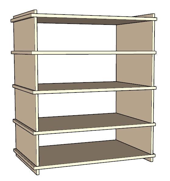 Kitchen Cabinet Cake Pan Storage Organizer-The Steady Hand
