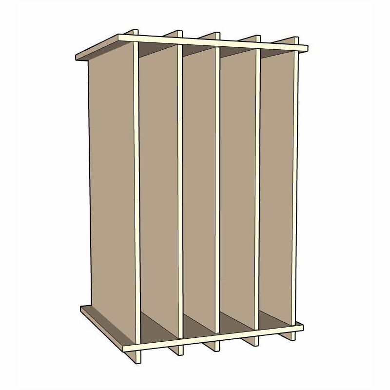 Kitchen Cabinet Muffin Pan Storage Organizer-The Steady Hand