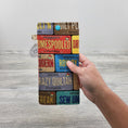 Load image into Gallery viewer, Quilting License Plates Eyeglass Case with Snap Closure-The Steady Hand