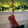 Load image into Gallery viewer, Rescued and Loved Bone Shaped Holiday Stocking-The Steady Hand