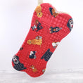 Load image into Gallery viewer, Rescued and Loved Bone Shaped Holiday Stocking-The Steady Hand
