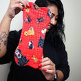Load image into Gallery viewer, Rescued and Loved Bone Shaped Holiday Stocking-The Steady Hand