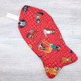 Load image into Gallery viewer, Rescued and Loved Fish Shaped Holiday Stocking-The Steady Hand