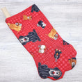 Load image into Gallery viewer, Rescued and Loved Paw Print Holiday Stocking-The Steady Hand