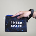 Load image into Gallery viewer, Small Flat Zipper Pouch I Need Space-The Steady Hand