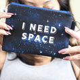 Load image into Gallery viewer, Small Flat Zipper Pouch I Need Space-The Steady Hand