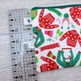 Load image into Gallery viewer, Small Zipper Pouch Ugly Christmas Sweaters-The Steady Hand