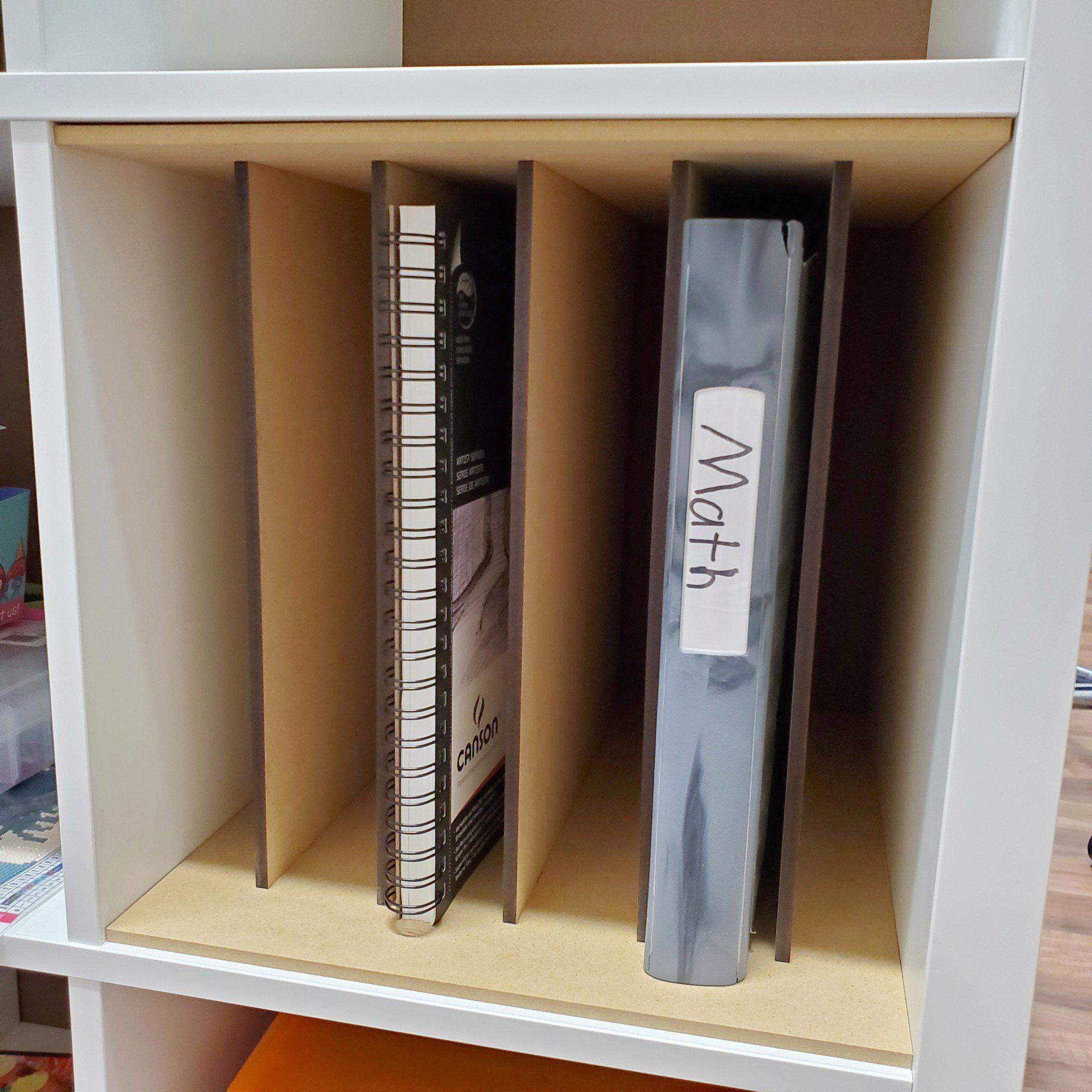 Vertical Divider Insert for Kallax Cube Shelving-The Steady Hand