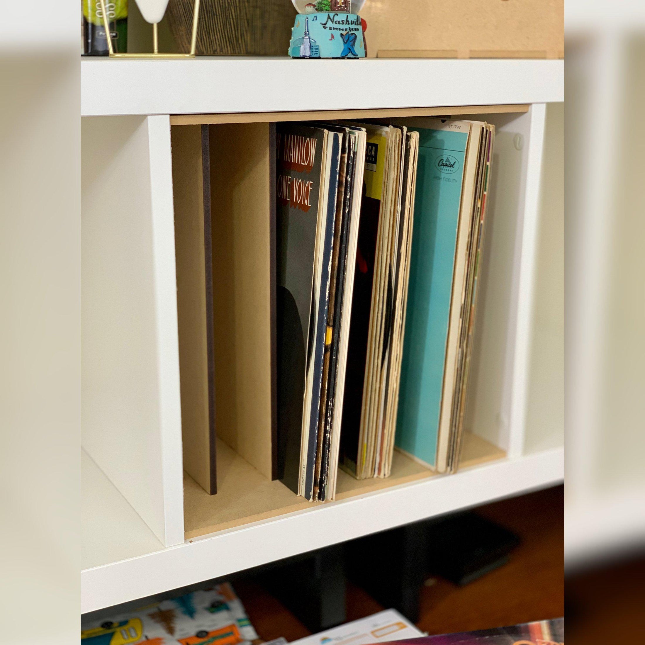 Vertical Divider Insert for Kallax Cube Shelving-The Steady Hand