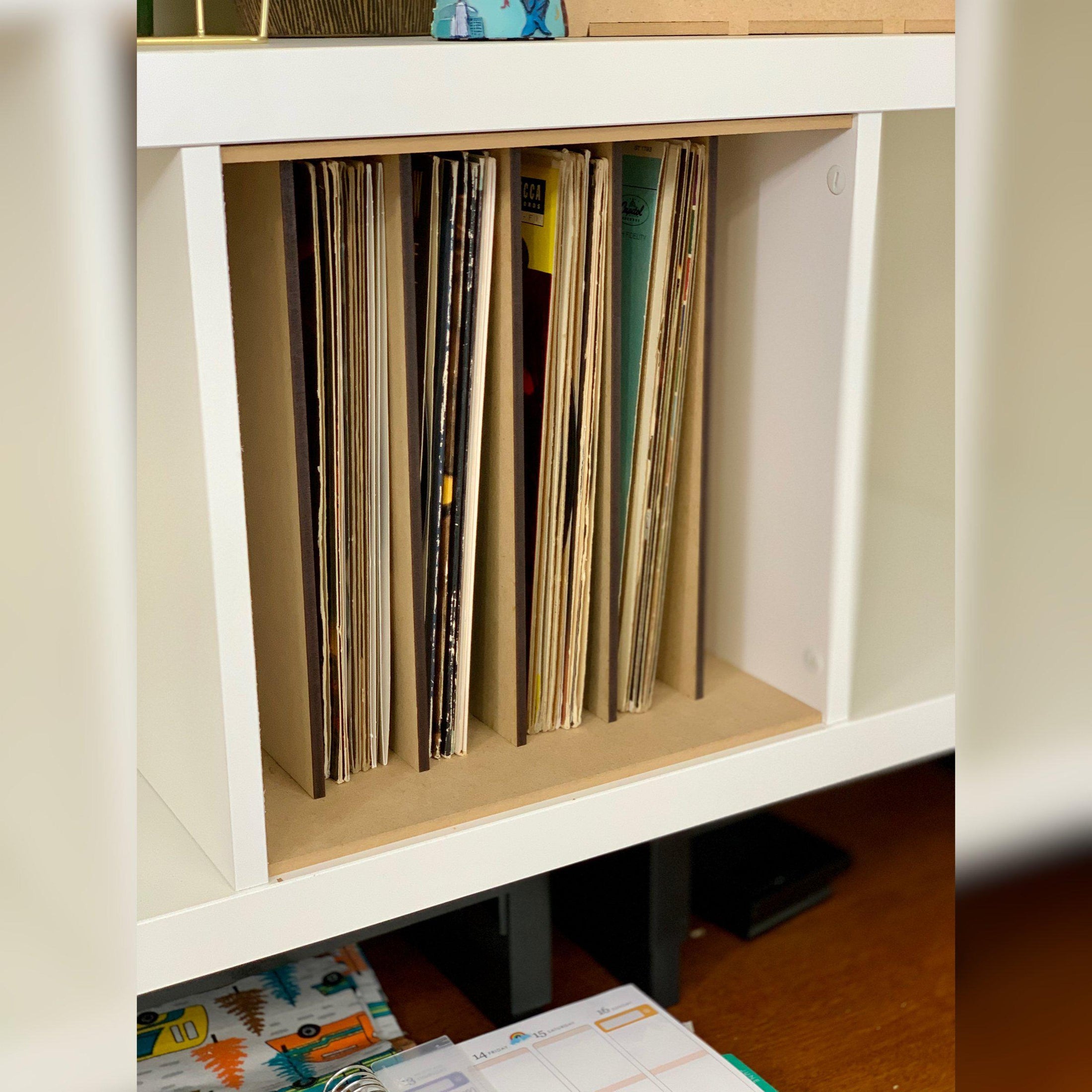 Vertical Divider Insert for Kallax Cube Shelving-The Steady Hand