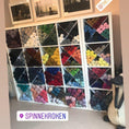 Load image into Gallery viewer, X Divider Cube Insert for Cube Storage Shelves storing yarn in a yarn shop-The Steady Hand
