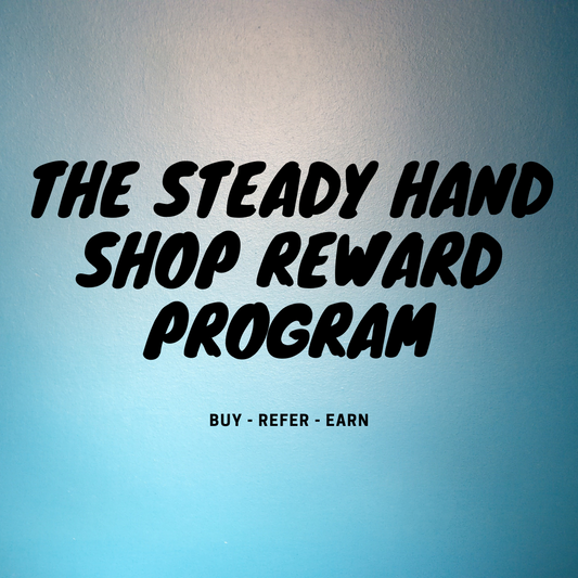 the steady hand shop reward program